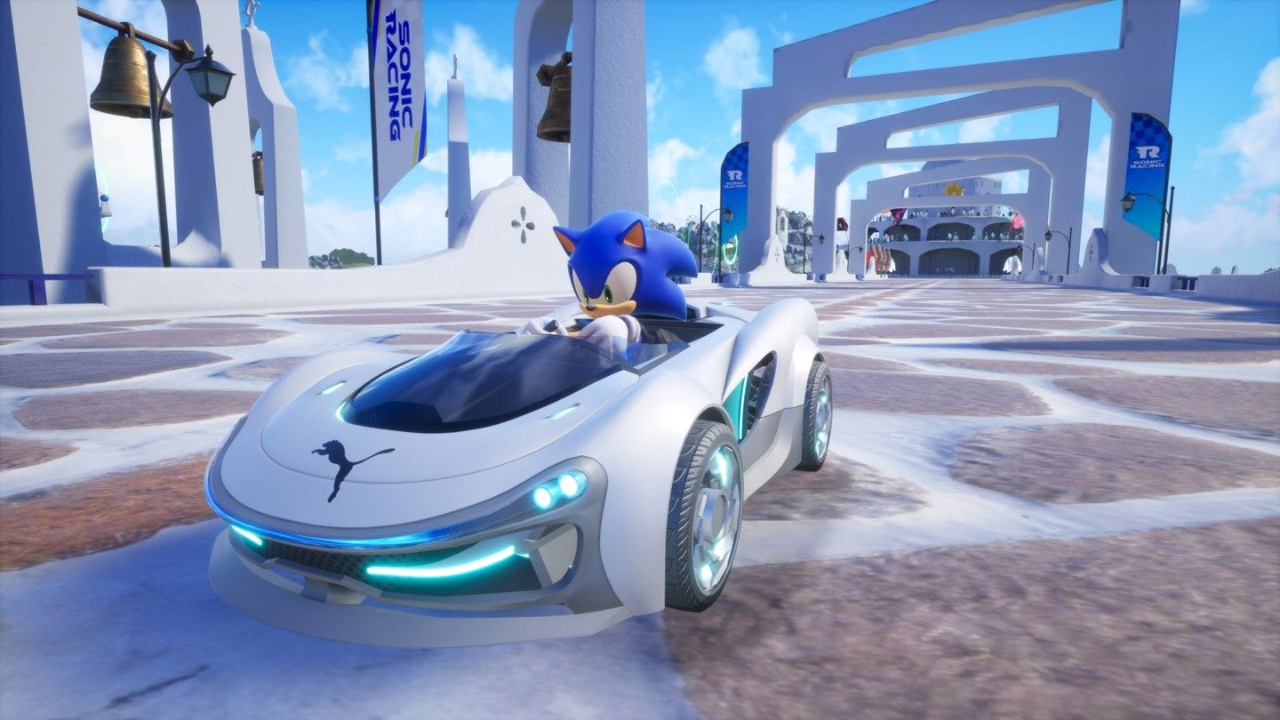 Mets en valeur ta voiture Sonic Racing: Crossworlds avec des autocollants Puma