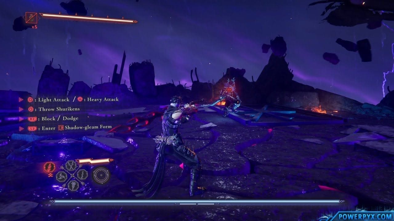 Ninja Gaiden 4 - Chapter 19 Third Boss Fight Dark Dragon (Phantom Form) - MASTER NINJA Difficulty