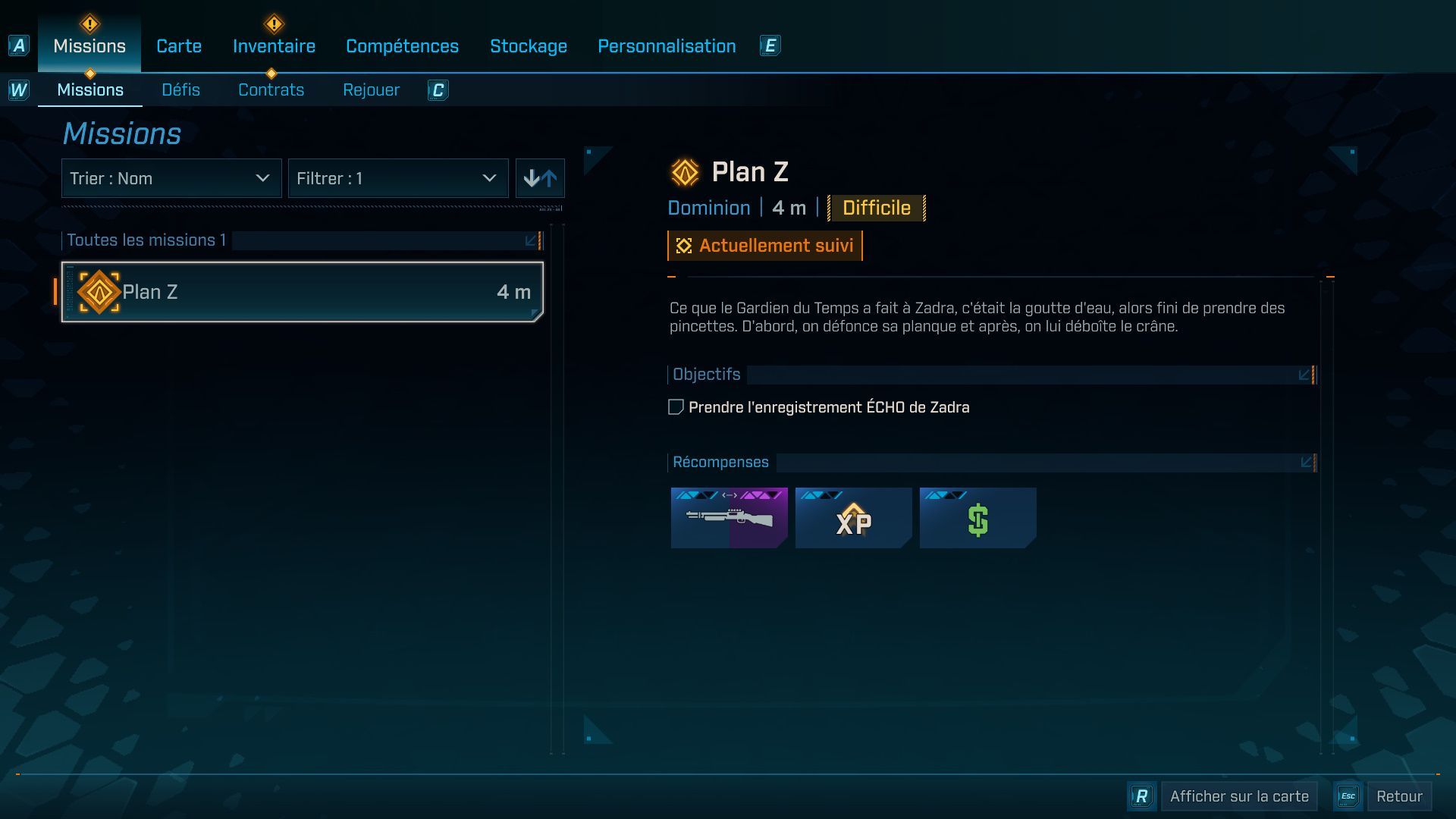 Plan Z | Soluce Borderlands 4