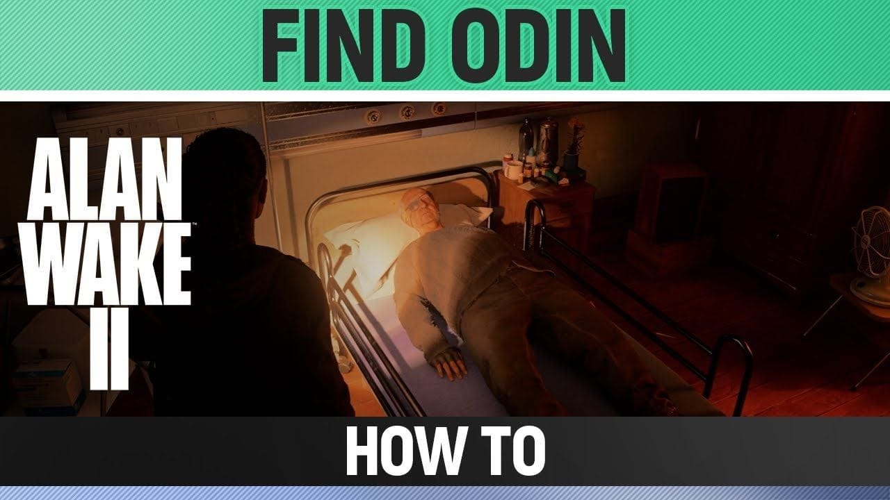 Alan Wake 2 - Find Odin / Check on Odin in his room - How to