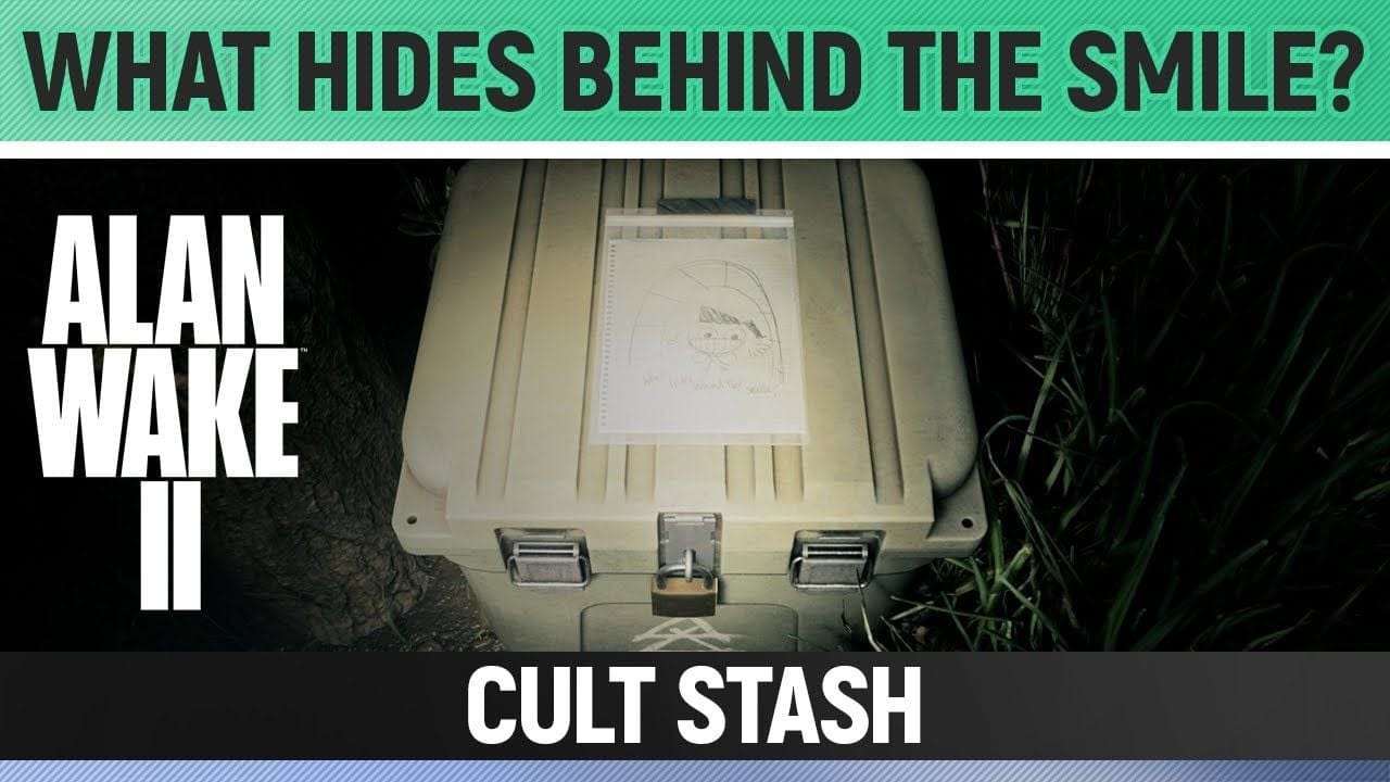 Alan Wake 2 - Cult Stash - What hides behind the smile? (Coffee World Stash Key)