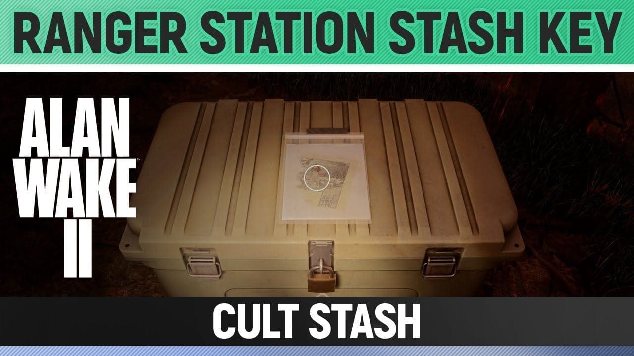 Alan Wake 2 - Cult Stash - Ranger Station Stash Key
