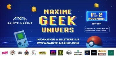 Maxime Geek Festival 2025 : le salon de la culture geek ouvre ses portes ce week-end à Sainte-Maxime (83)