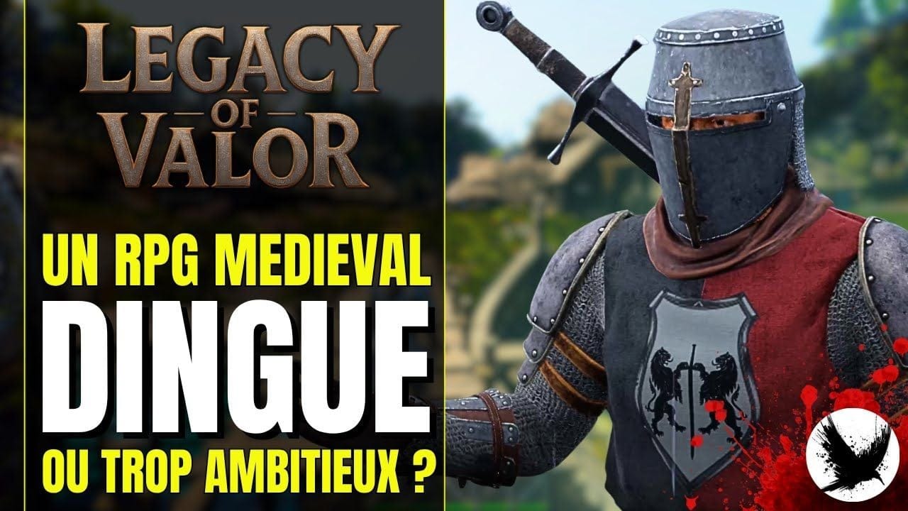 J'ai joué à Legacy of Valor : Le RPG MÉDIÉVAL entre Kingdom Come, Mount & Blade & Manor Lords!