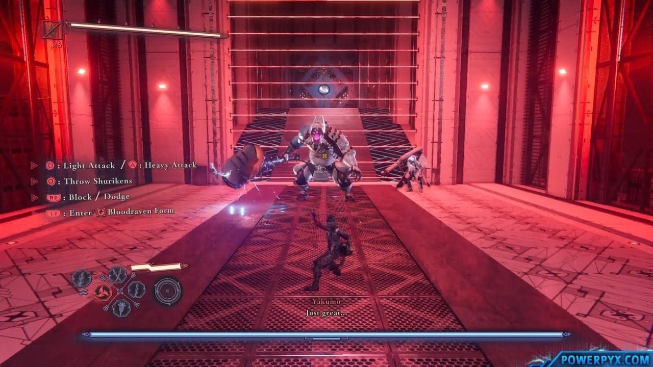 Ninja Gaiden 4 - Chapter 12 Second Boss Fight D.D.O. Proto-Goliath - MASTER NINJA Difficulty