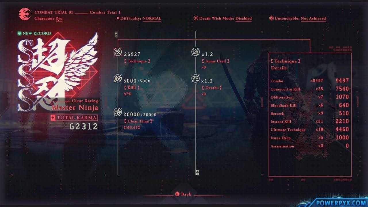 Ninja Gaiden 4 - All Combat Trials (Challenges)
