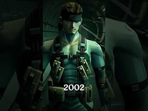 Evolution of Solid Snake from Metal Gear Solid