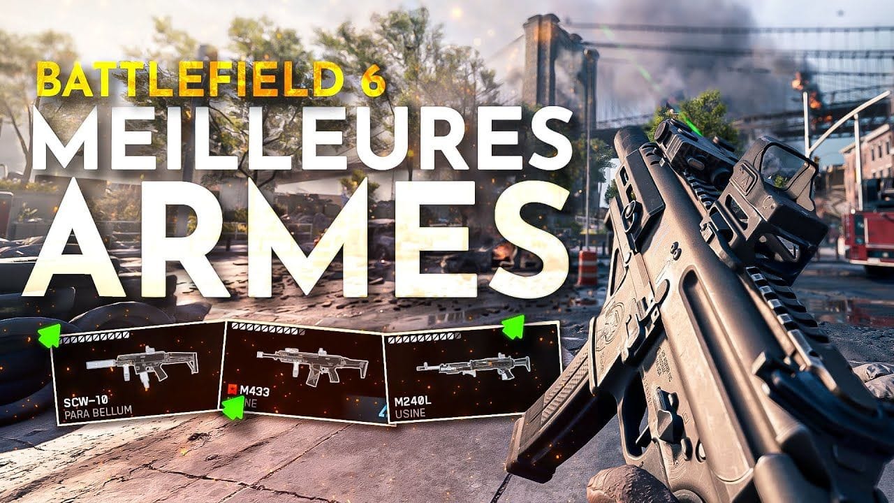 Les Meilleures Armes de Battlefield 6 (Saison 1) !