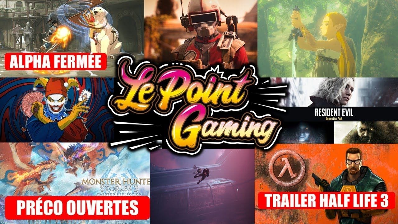 ACTU GAMING (01/11): Monster Hunter Stories, Arc Raiders, AVATAR, Zelda, Tales Of, Resident Evil ...