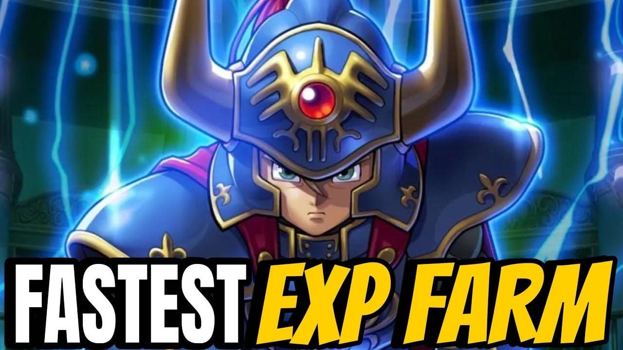 FASTEST EXP Farm In Dragon Quest I HD-2D Remake