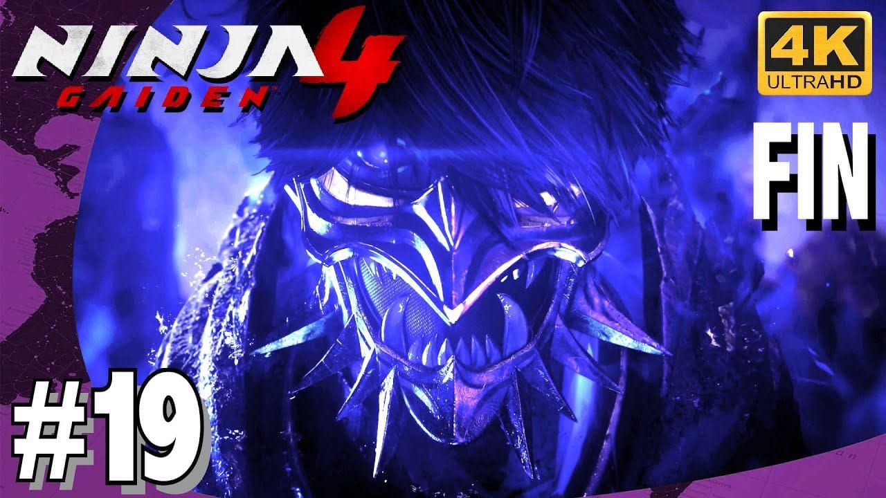 NINJA GAIDEN 4 FIN - CHAPITRE 19 AILES D'ÉBÈNE / Tous les collectibles #19 4K Ultra