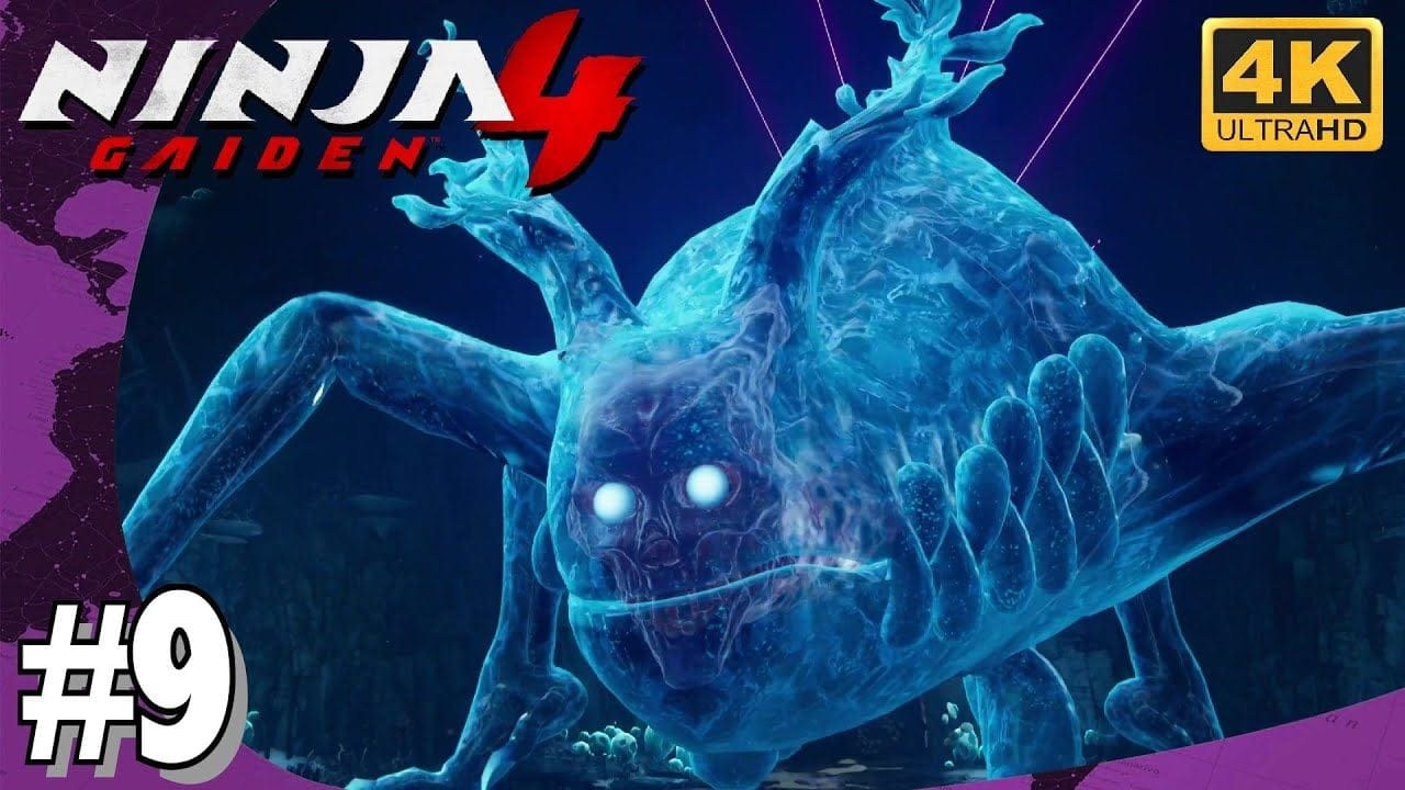 NINJA GAIDEN 4 - CHAPITRE 9 ROYAUME DES MORTS SILENCIEUX / Tous les collectibles #9 4K Ultra