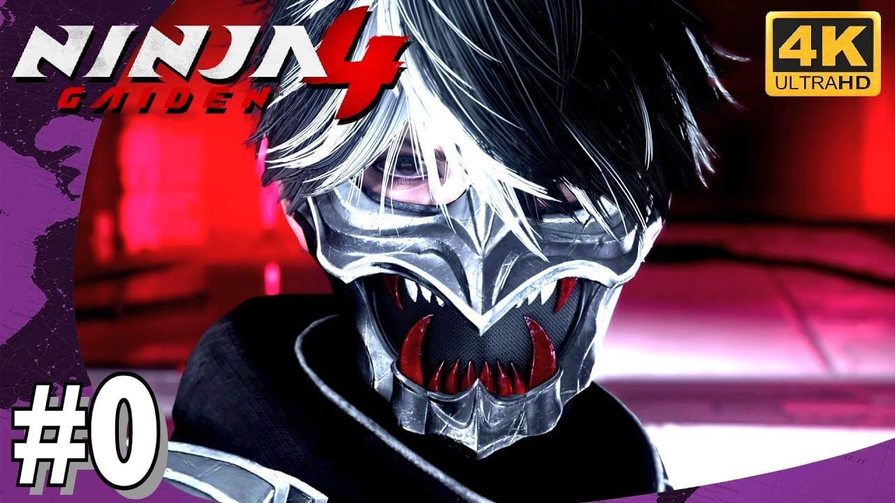 NINJA GAIDEN 4 - DÉCOUVERTE INTRODUCTION / TUTORIEL CHAPITRE 0 4K Ultra RTX 5090