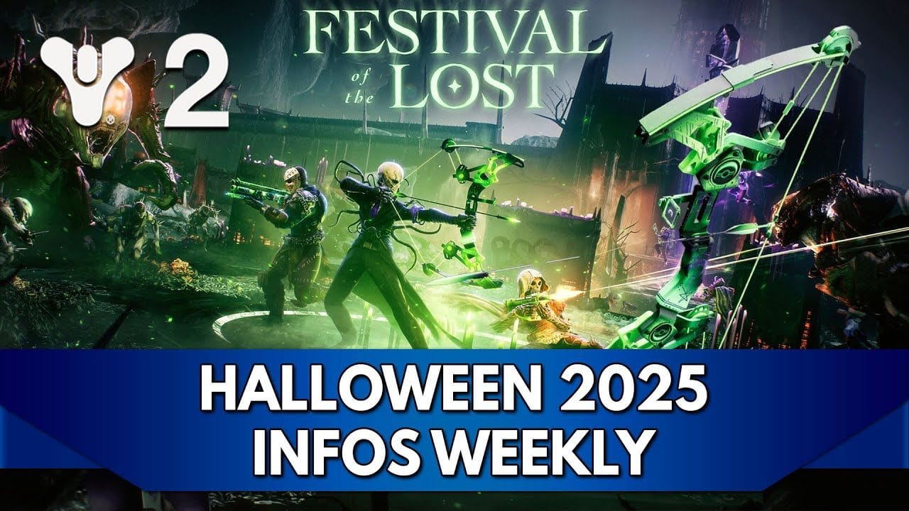 Destiny 2 FR : Halloween 2025, Infos sur l'événement !