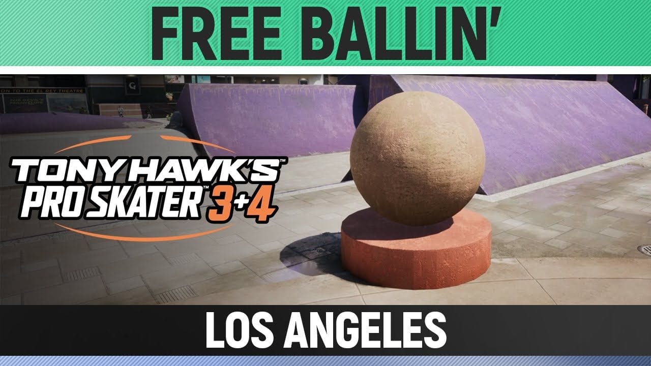 Tony Hawk's Pro Skater 3+4 - Los Angeles - Free Ballin'