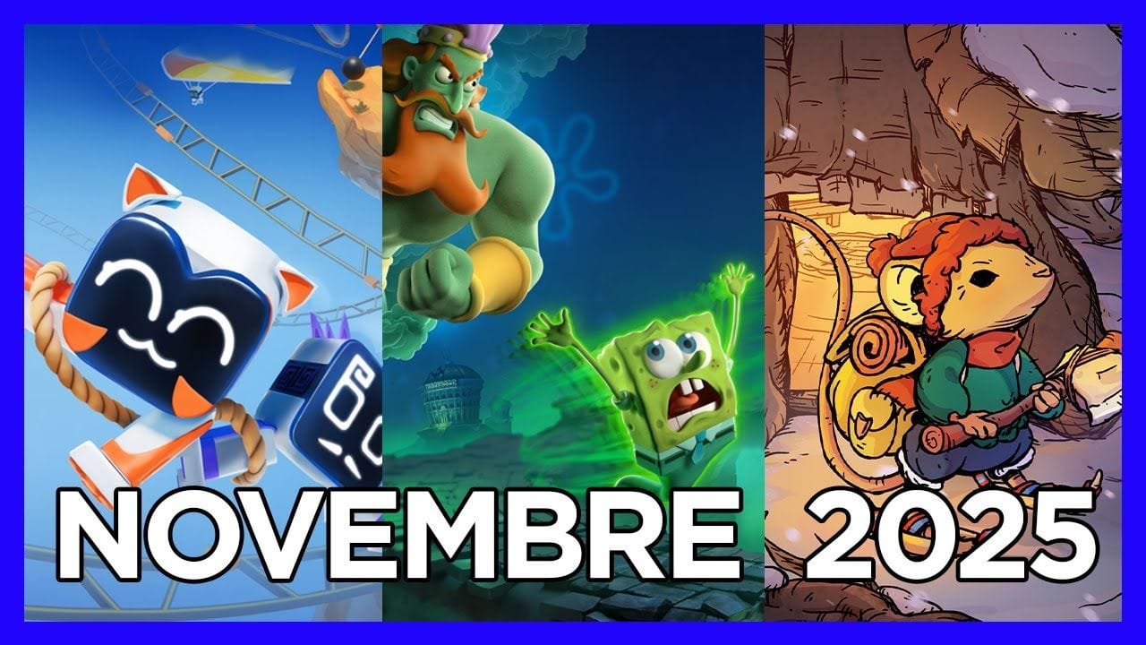 Les jeux attendus de NOVEMBRE 2025 !