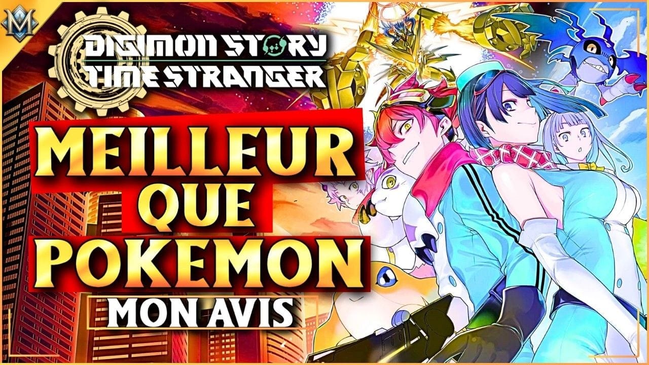 Digimon Story Time Stranger enterre Pokémon ZA !