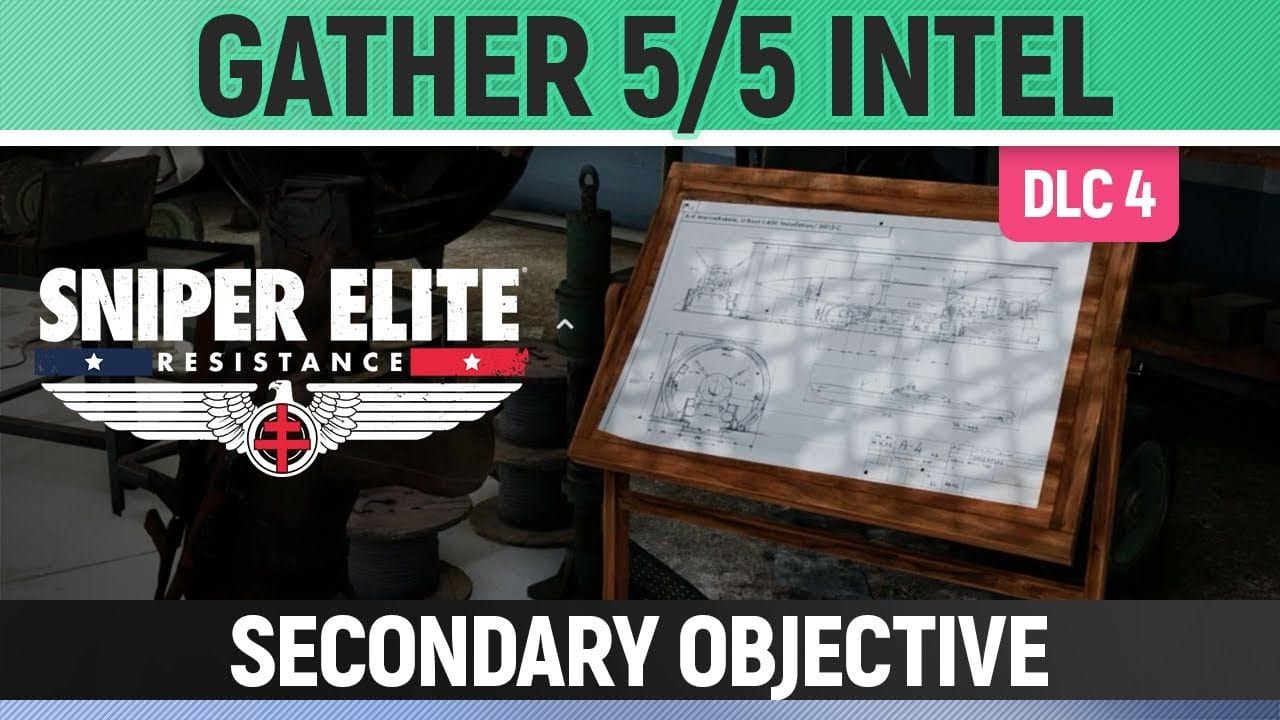 Sniper Elite: Resistance - Mud and Thunder - Investigate the Research Facility - Gather 5/5 Intel