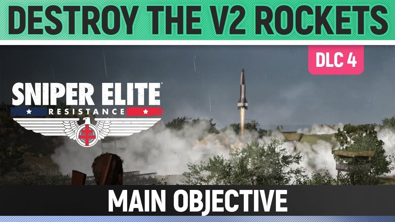 Sniper Elite: Resistance - Mud and Thunder - Destroy the V2 Rockets