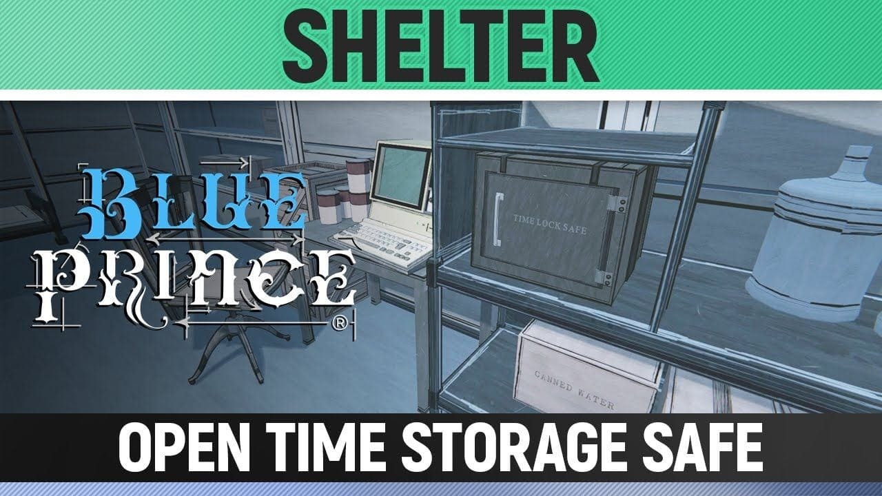Blue Prince - Shelter - Time Storage Safe - How to open