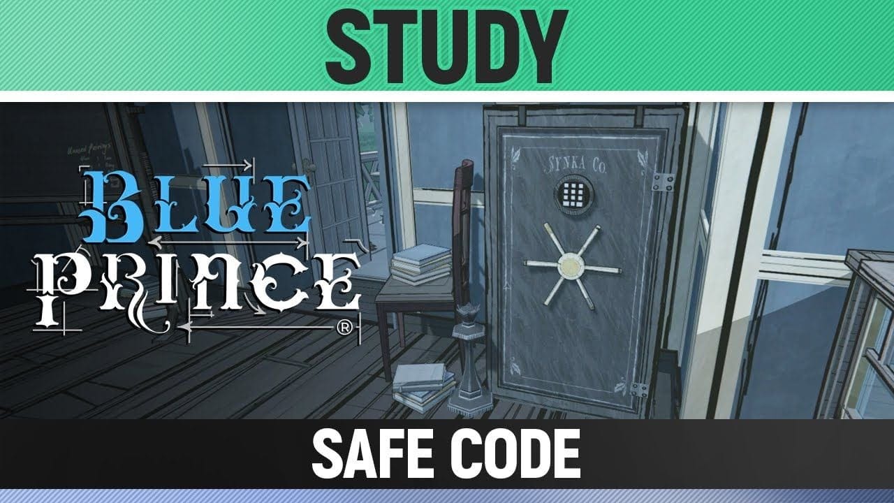Blue Prince - Study - Safe Code Solution