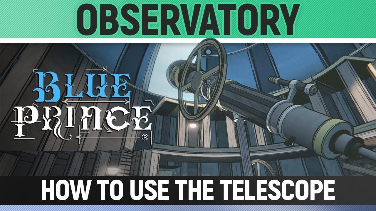 Blue Prince - Observatory - How to set up the telescope
