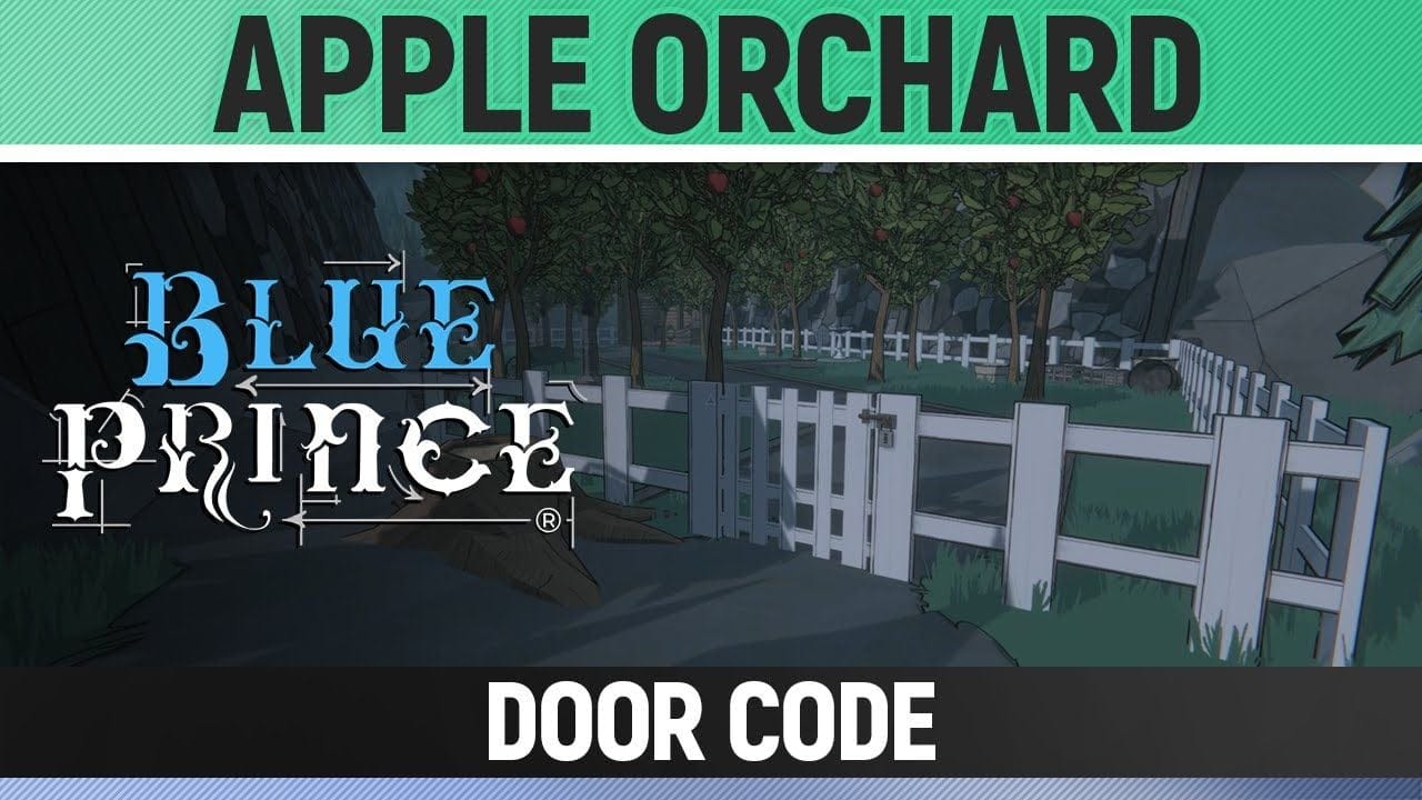 Blue Prince - Apple Orchard - Door Code Solution