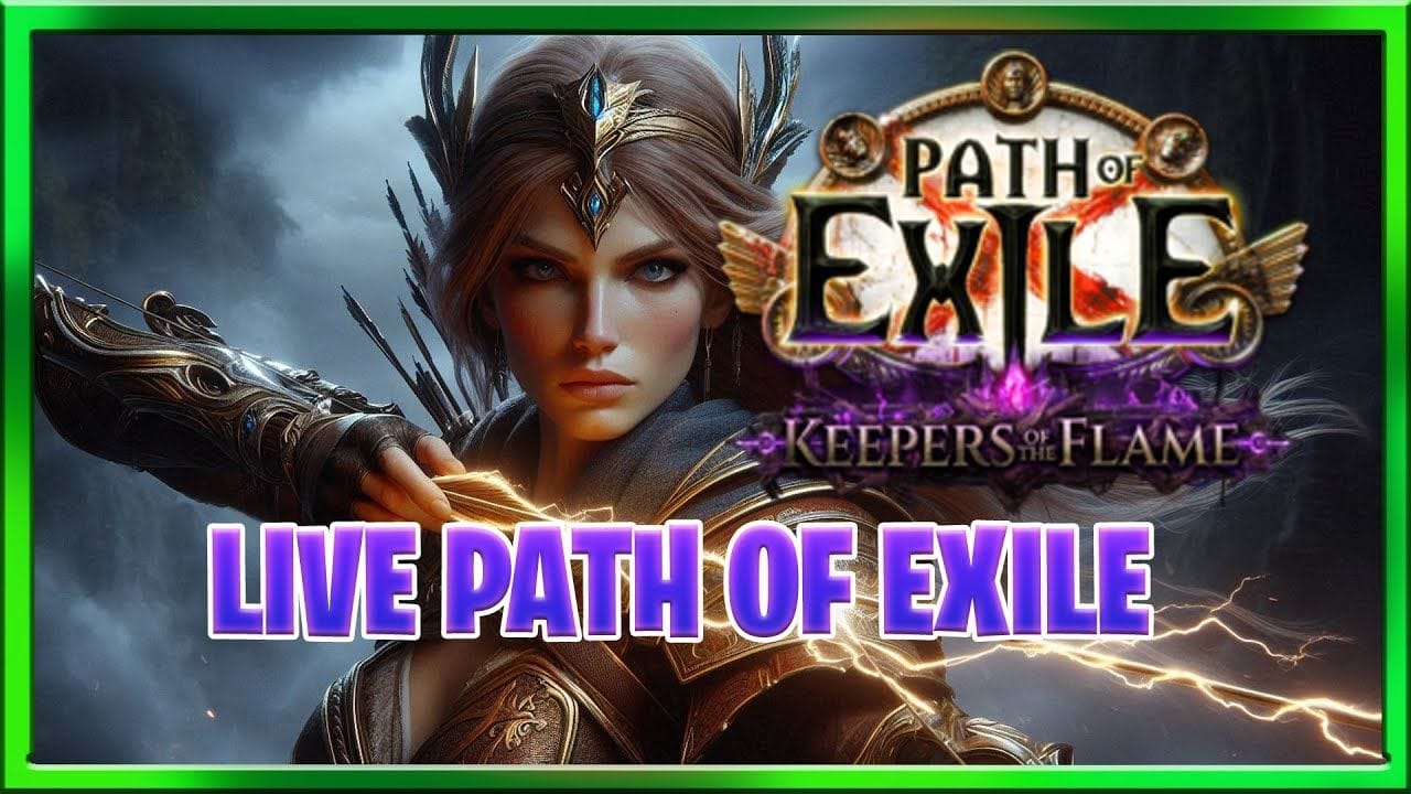 ☠️🔥DROPS [ON] PATH OF EXILE KEEPERS OF THE FLAME LIVE :] ASK ANYTHING