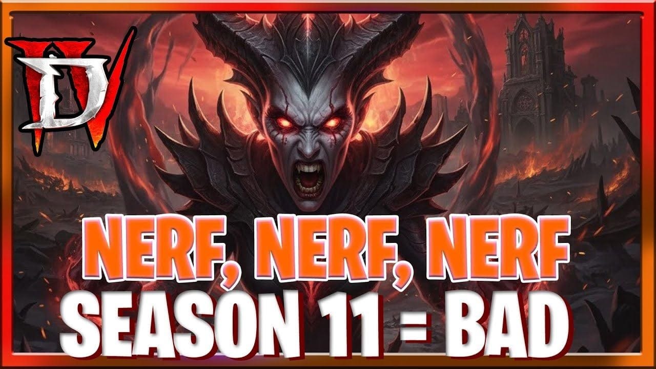 Diablo 4 Season 11 Is Looking bad... How they can fix it : Season 11 Diablo IV Feedback PTR