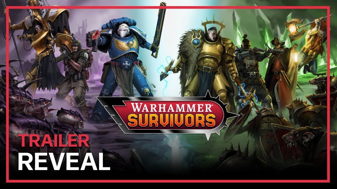 Warhammer se la joue Vampire Survivors dans Warhammer Survivors, un nouveau jeu prévu pour 2026
