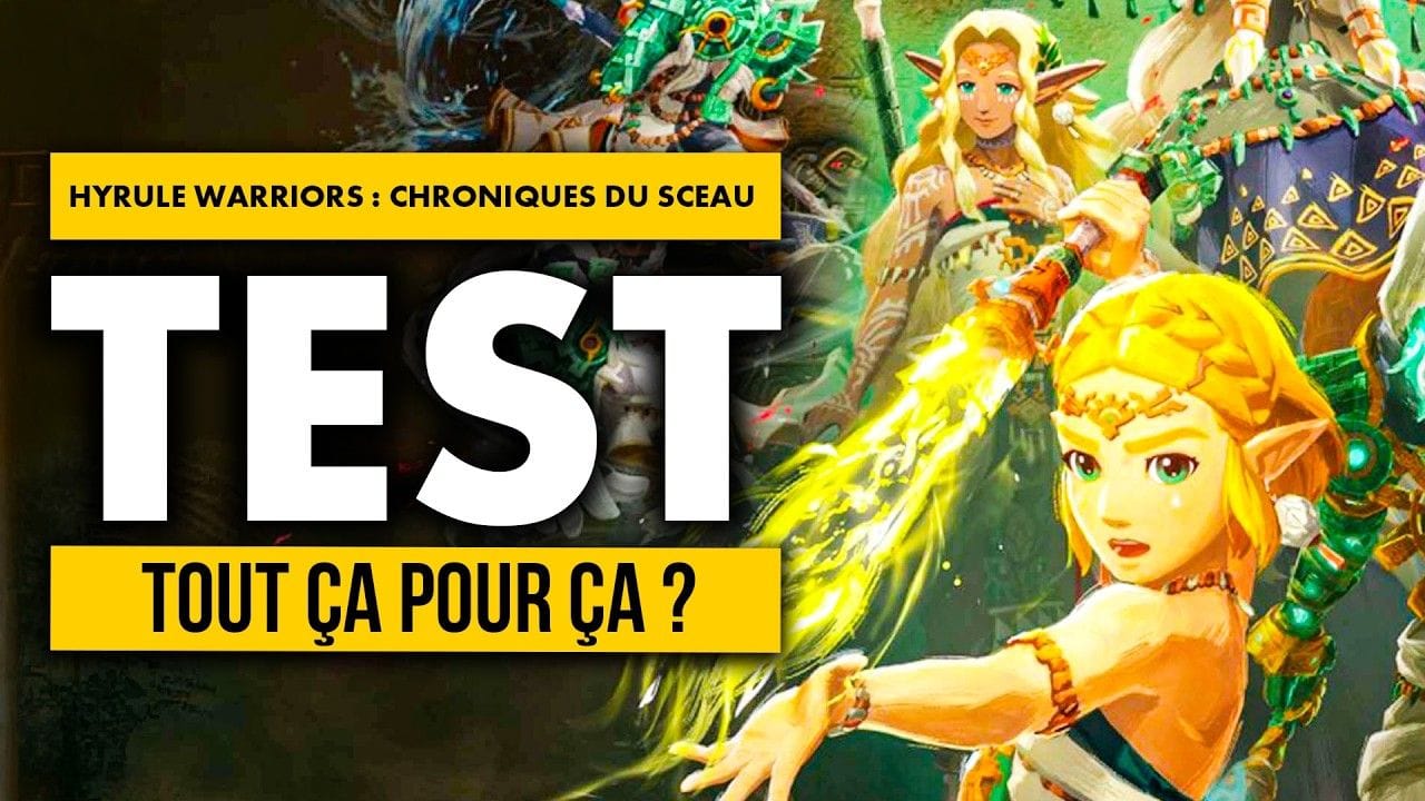 TEST Hyrule Warriors Les Chroniques du Sceau : Je l'ai fini à 100% mais je reste DÉÇU... 🤔