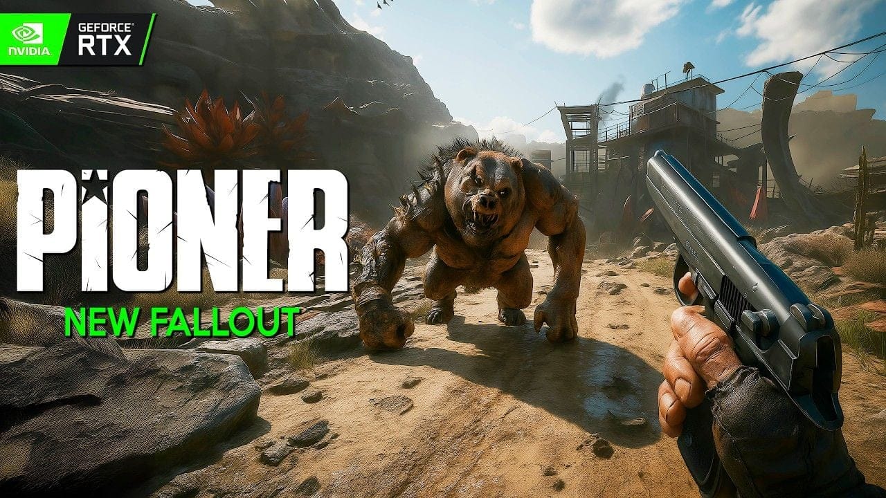 PIONER First Open World Gameplay | Post-Apocalyptic SURVIVAL RPG like Fallout & Stalker coming 2025