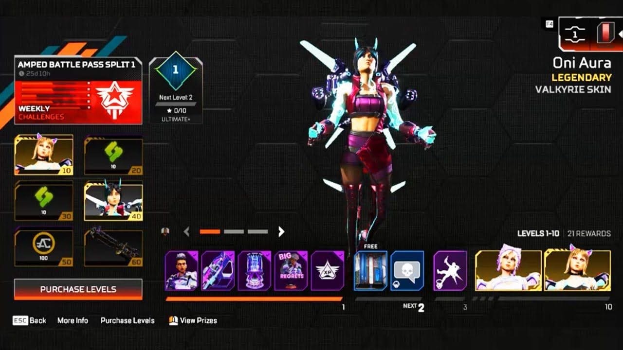 Full "Season 27" Battlepass Showcase in Apex Legends