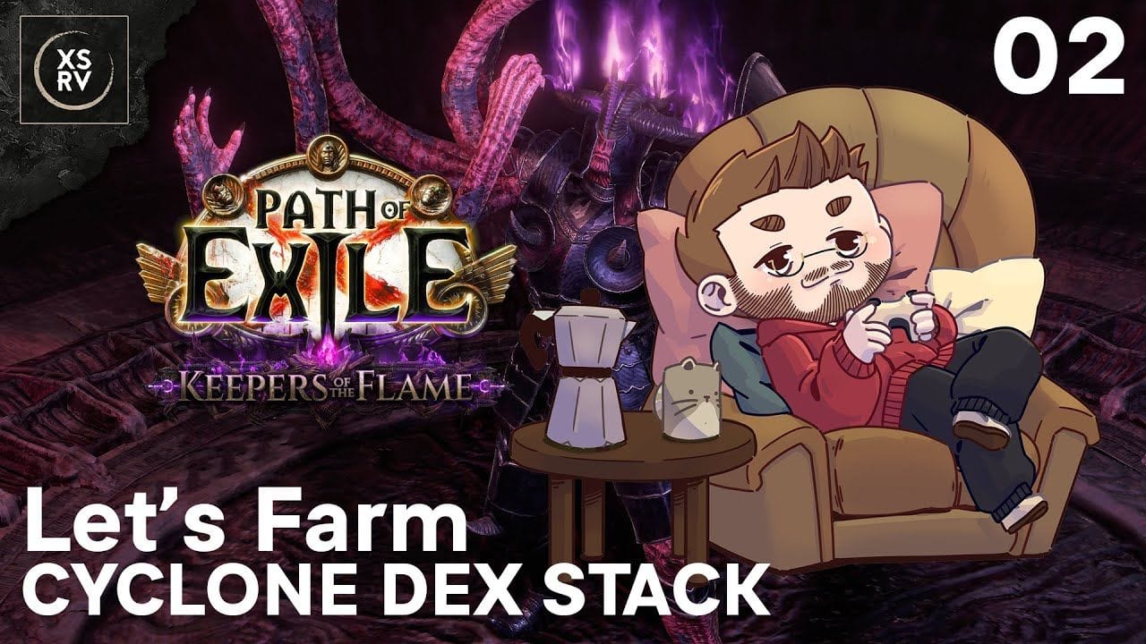 Let's Farm Path of Exile ! Build Cylone, spin to win.