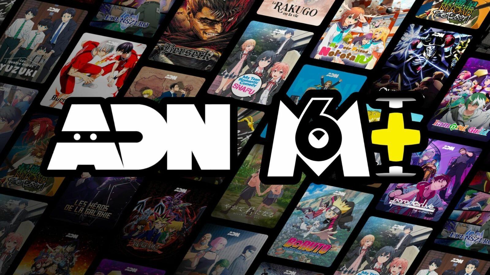 M6+ s'associe à ADN pour diffuser gratuitement le meilleur des anime