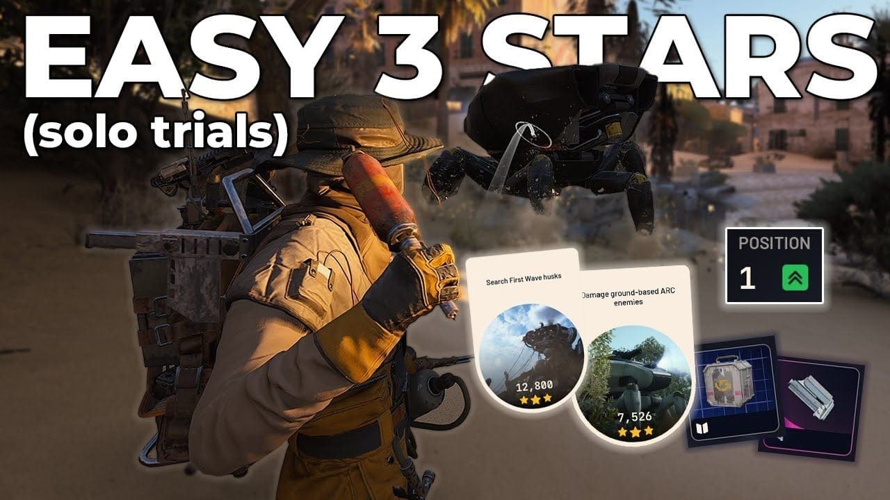 Arc Raiders – How to Easily Get 3 Stars Solo in Every Ranked Trial (Week 2)