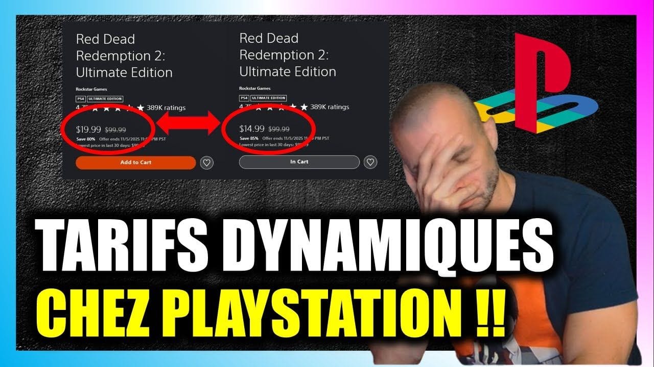 Playstation ACCUSÉ de tarification dynamique !!