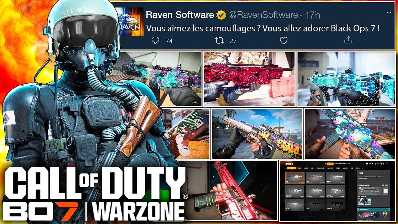 BLACK OPS 7 : TOUT SAVOIR sur le NOUVEAU SYSTÈME de CAMOUFLAGES !