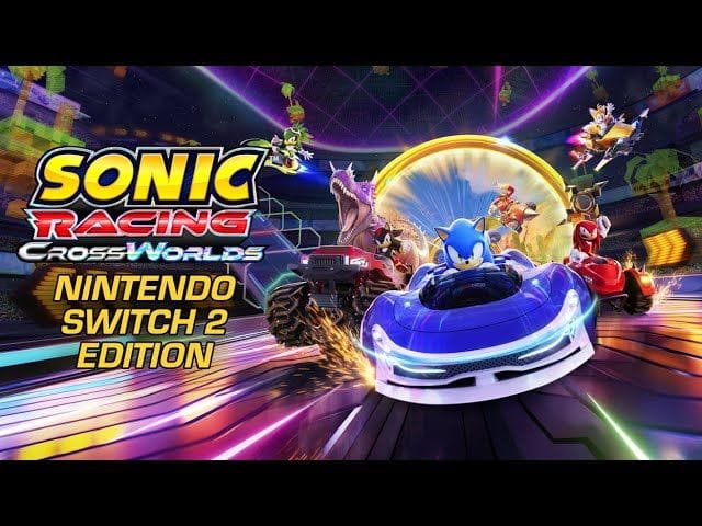 Sonic Racing CrossWorlds : Ichiban Kasuga (Like a Dragon) est disponible, la version Switch 2 sortira le 4 décembre