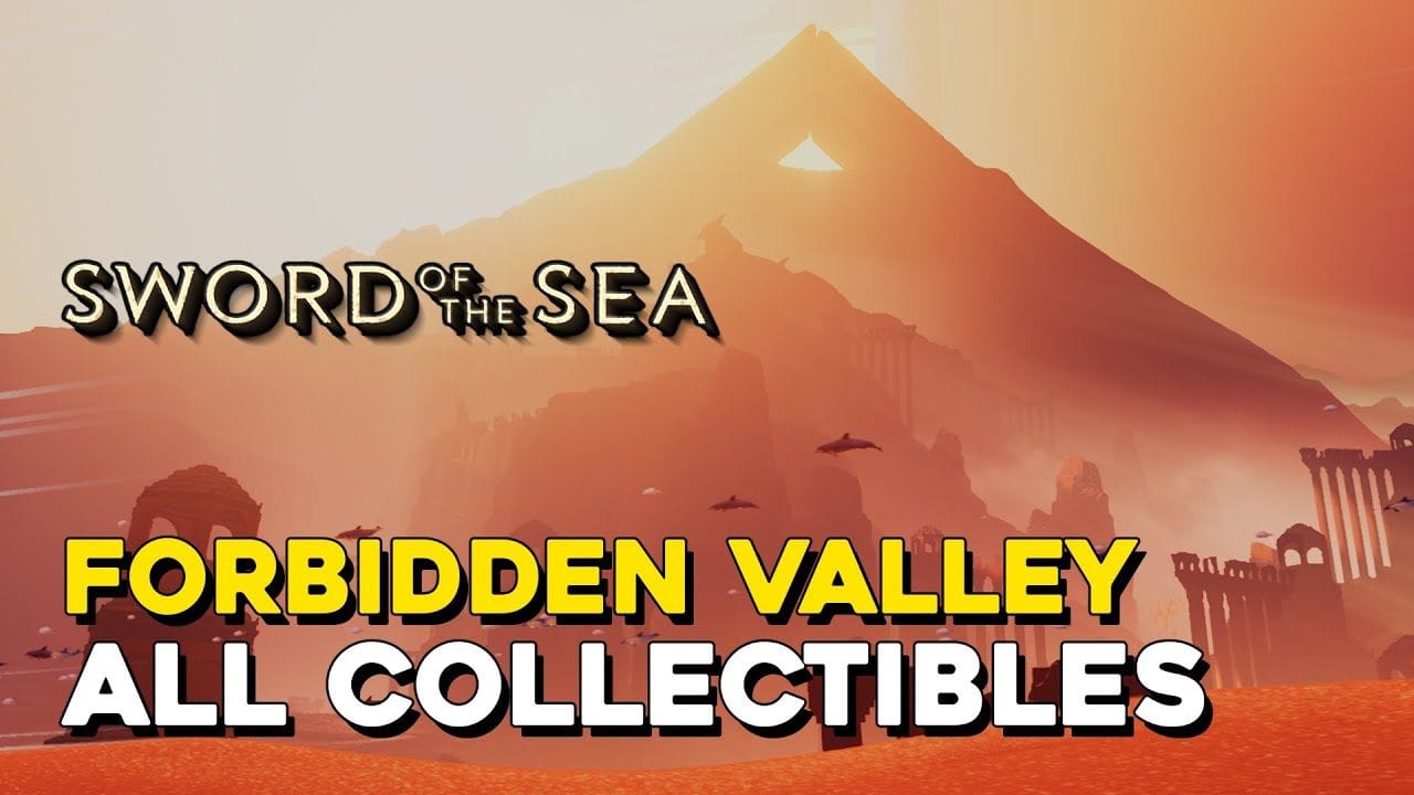 Sword Of The Sea Forbidden Valley All Collectible Locations (All Secret Shells, Ocean Seeds, Steles)