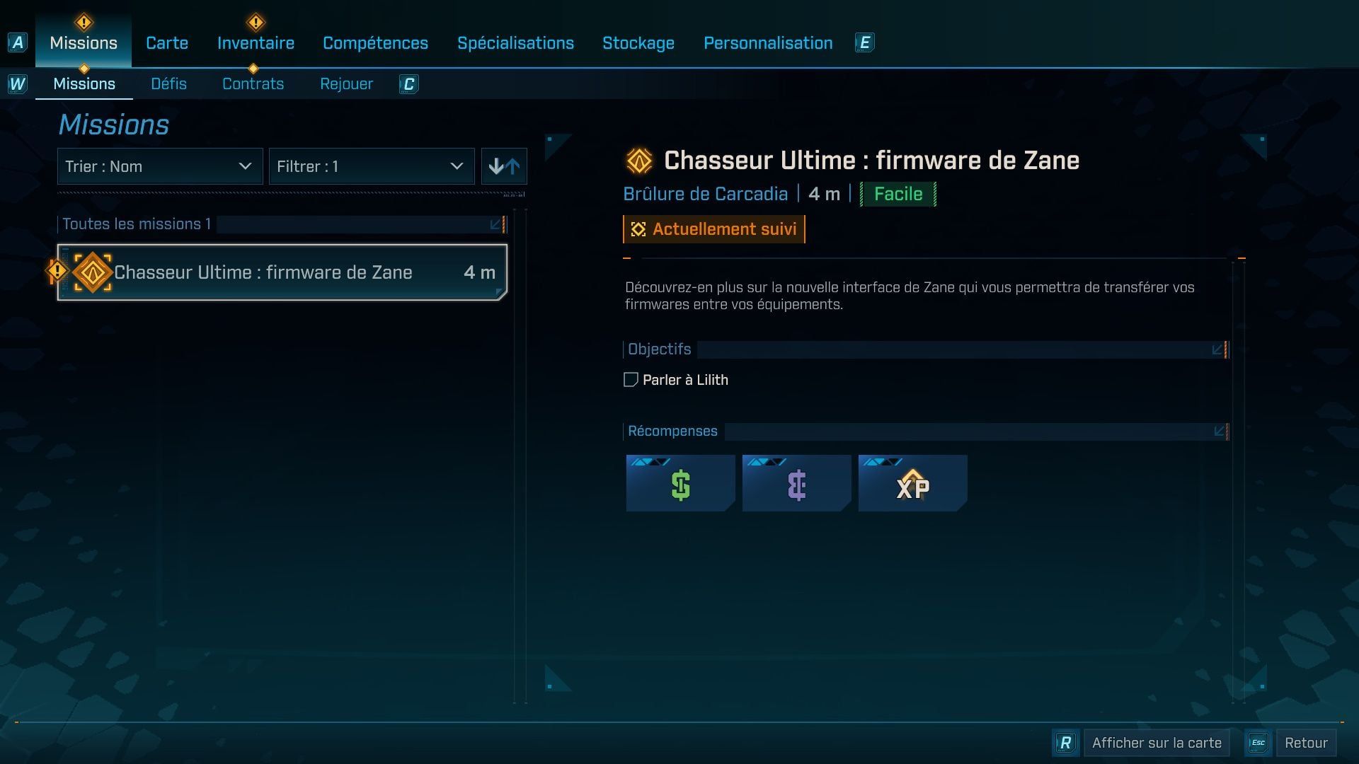 Chasseur ultime : Firmware de Zane | Soluce Borderlands 4