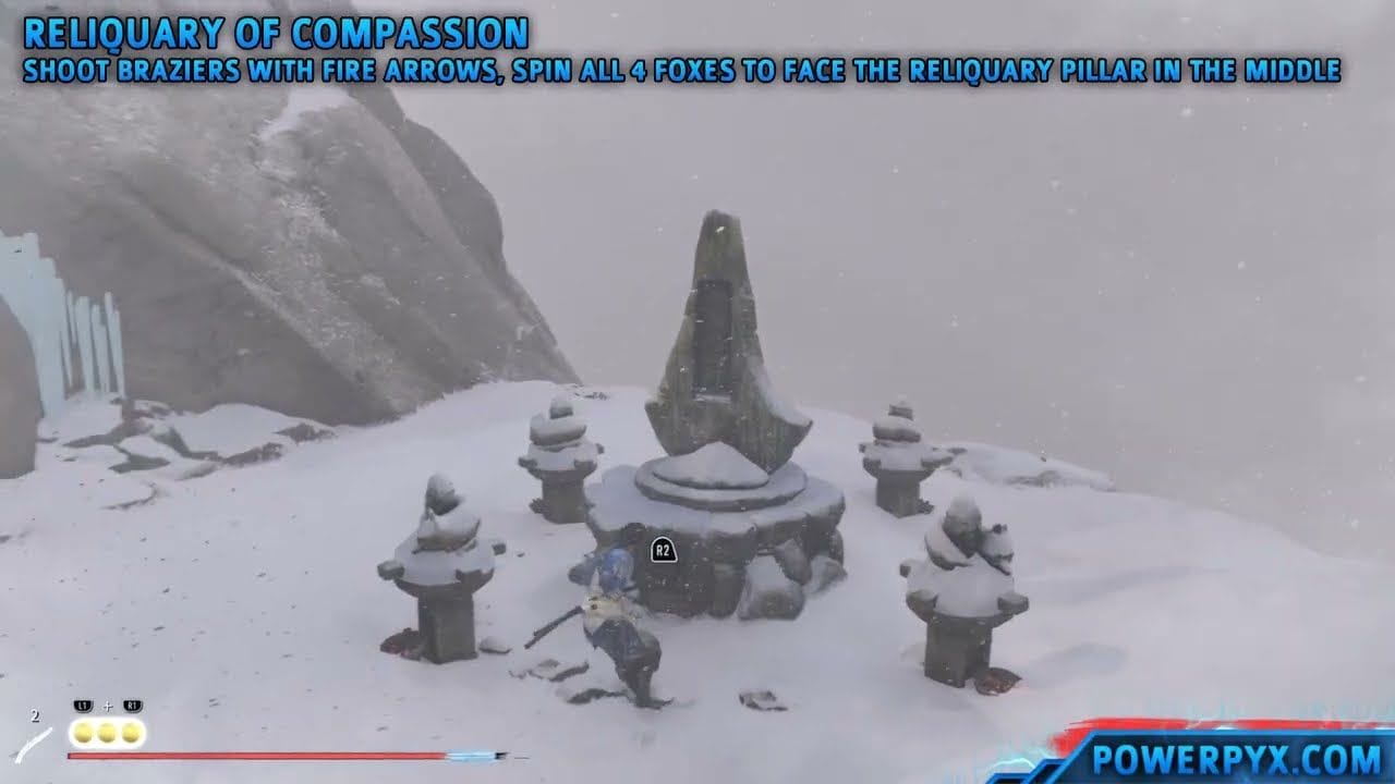 Ghost of Yotei - Reliquary of Compassion Location & Solution