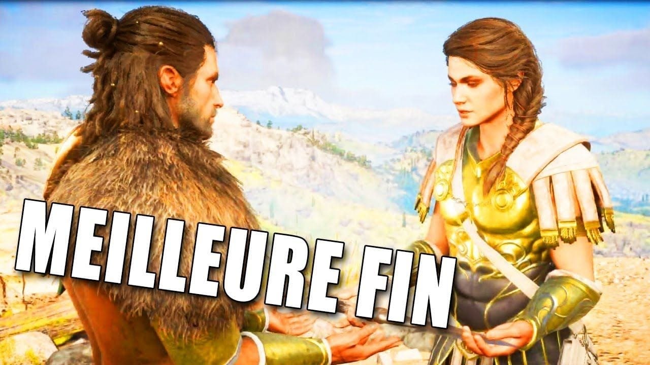 ASSASSIN'S CREED ODYSSEY : LA MEILLEURE DES 9 FINS  !!! ET LES CHOIX POUR L'AVOIR ( Sauver Deimos )