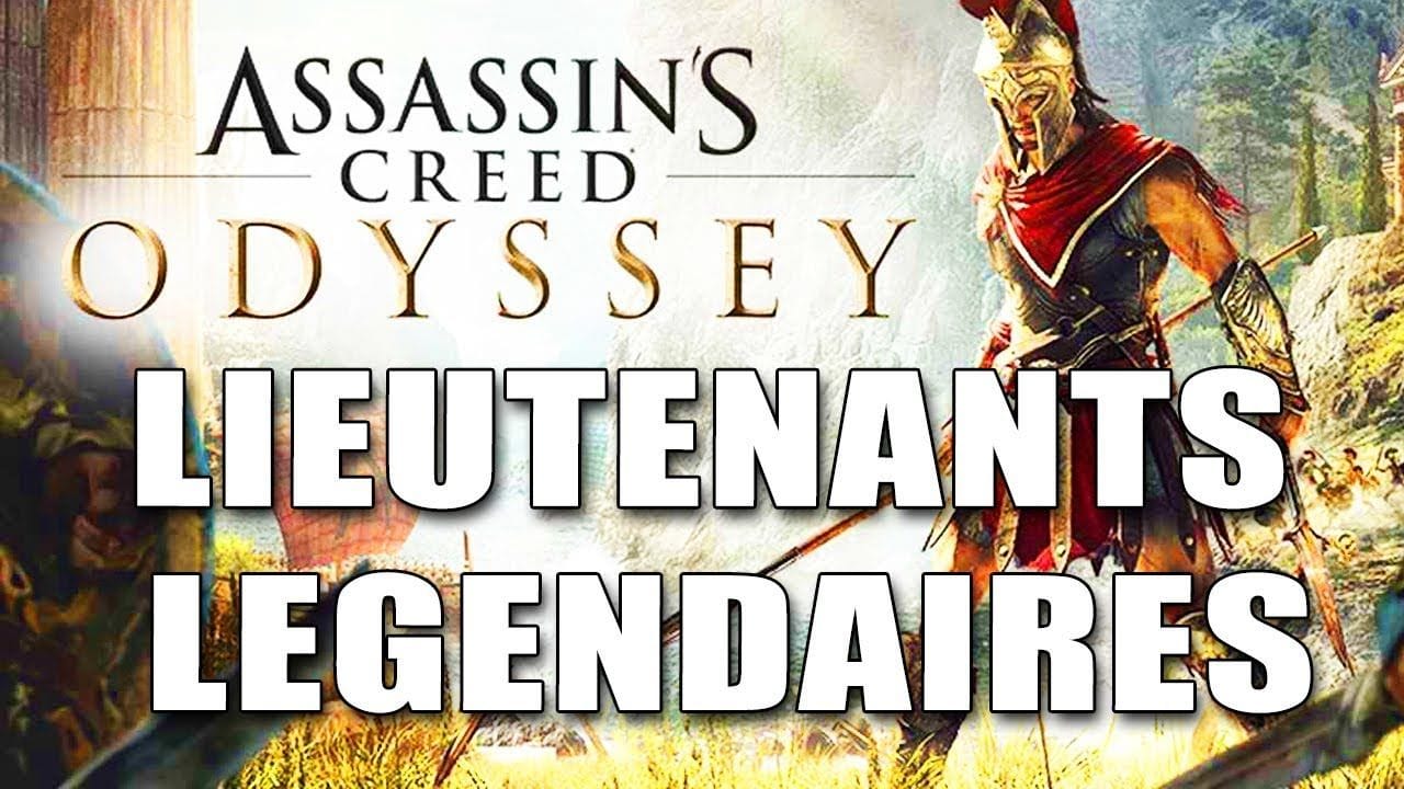 ASSASSIN'S CREED ODYSSEY : AVOIR LIEUTENANTS LEGENDAIRES (Les Argonautes + Tu travailles pour moi)