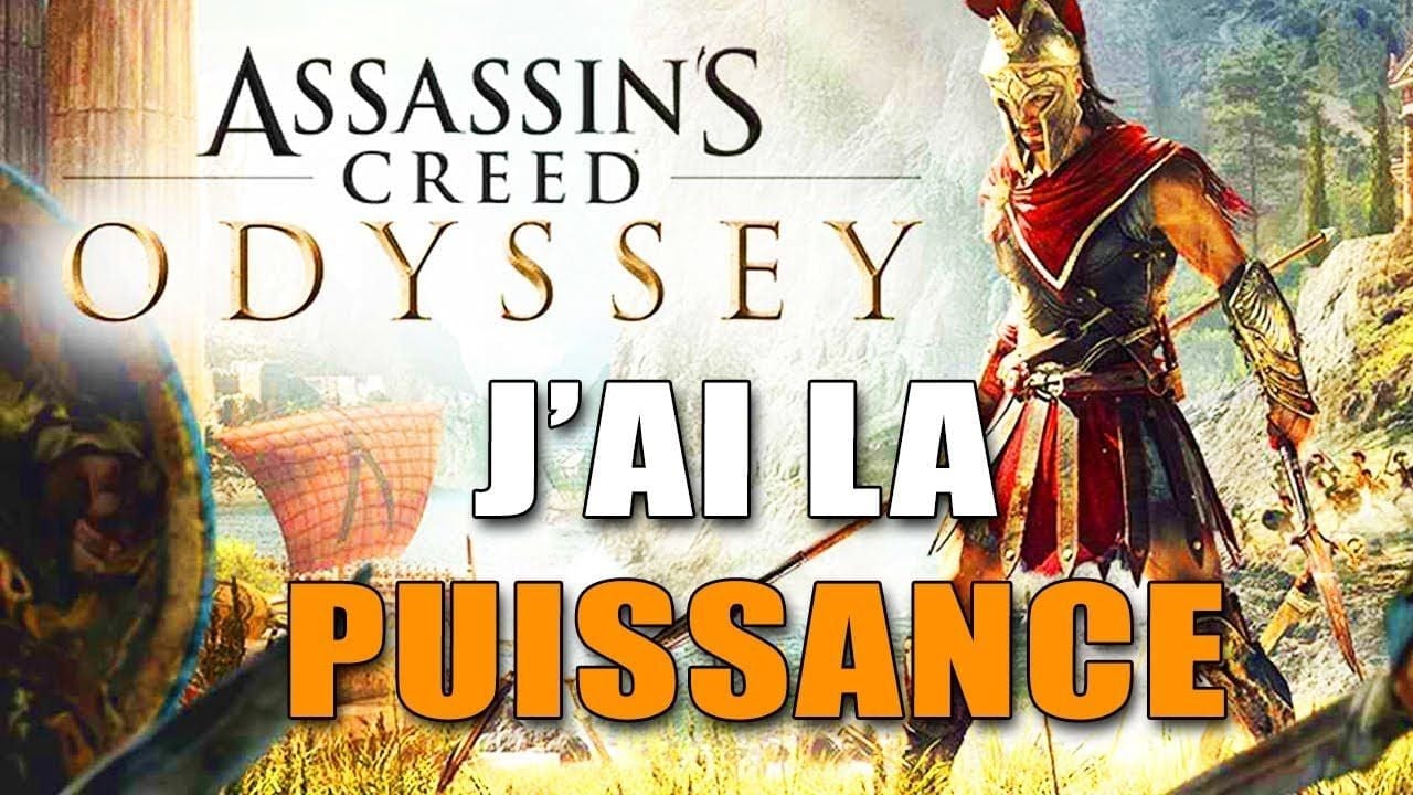 ASSASSIN'S CREED ODYSSEY : ATTAQUE DE SURPUISSANCE CHAQUE ARMES (j'ai la puissance)