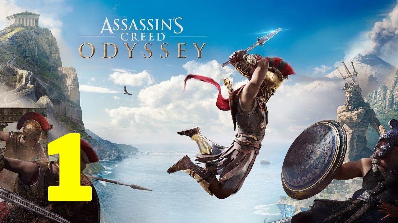 Assassin's Creed Odyssey *100% Sync* Let's Play Part 1