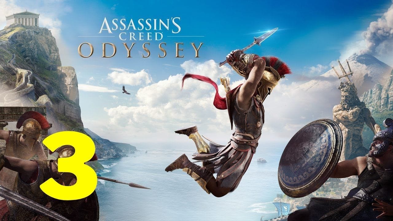 Assassin's Creed Odyssey *100% Sync* Let's Play Part 3