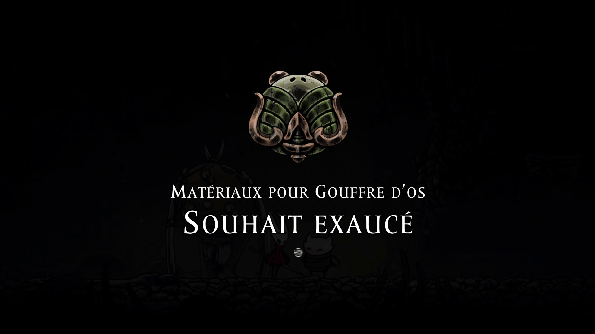 Matériaux pour Gouffre d'os