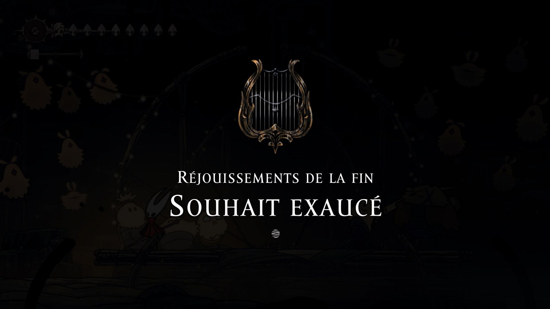 Réjouissements de la fin