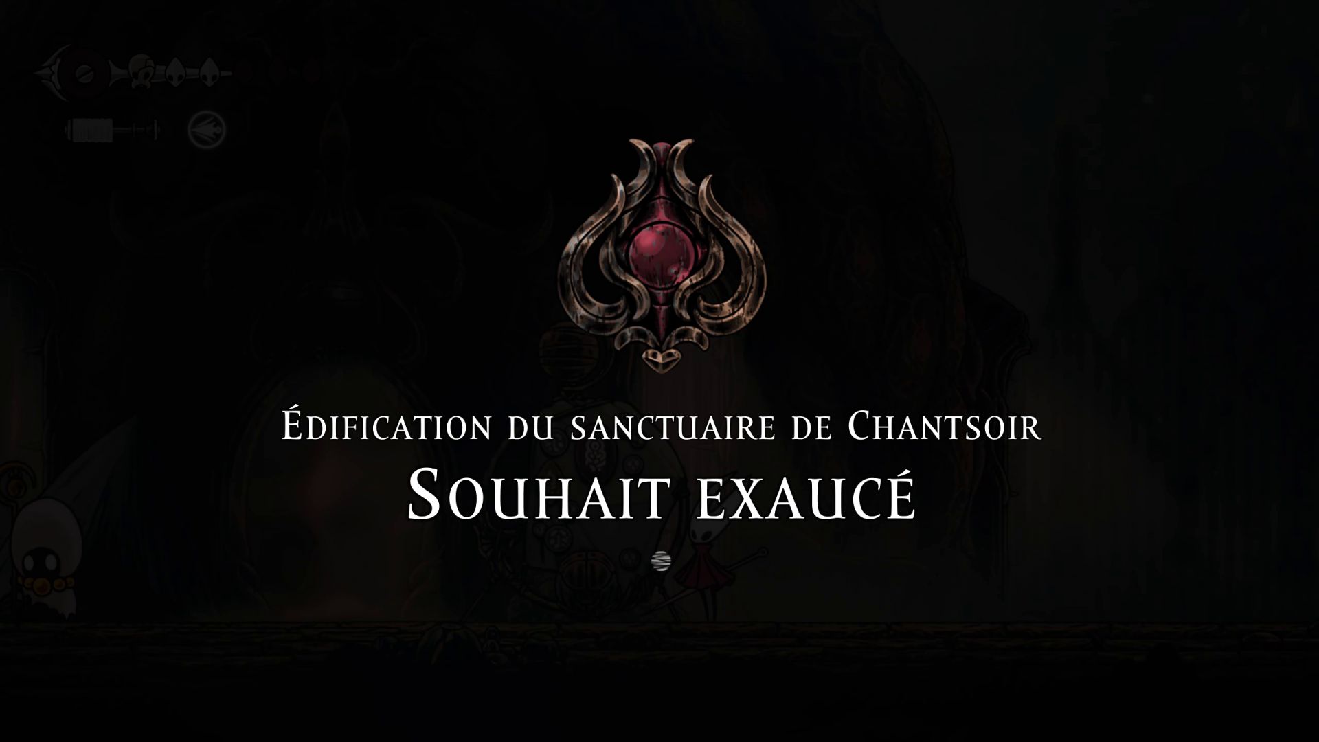 Édification du sanctuaire de Chantsoir